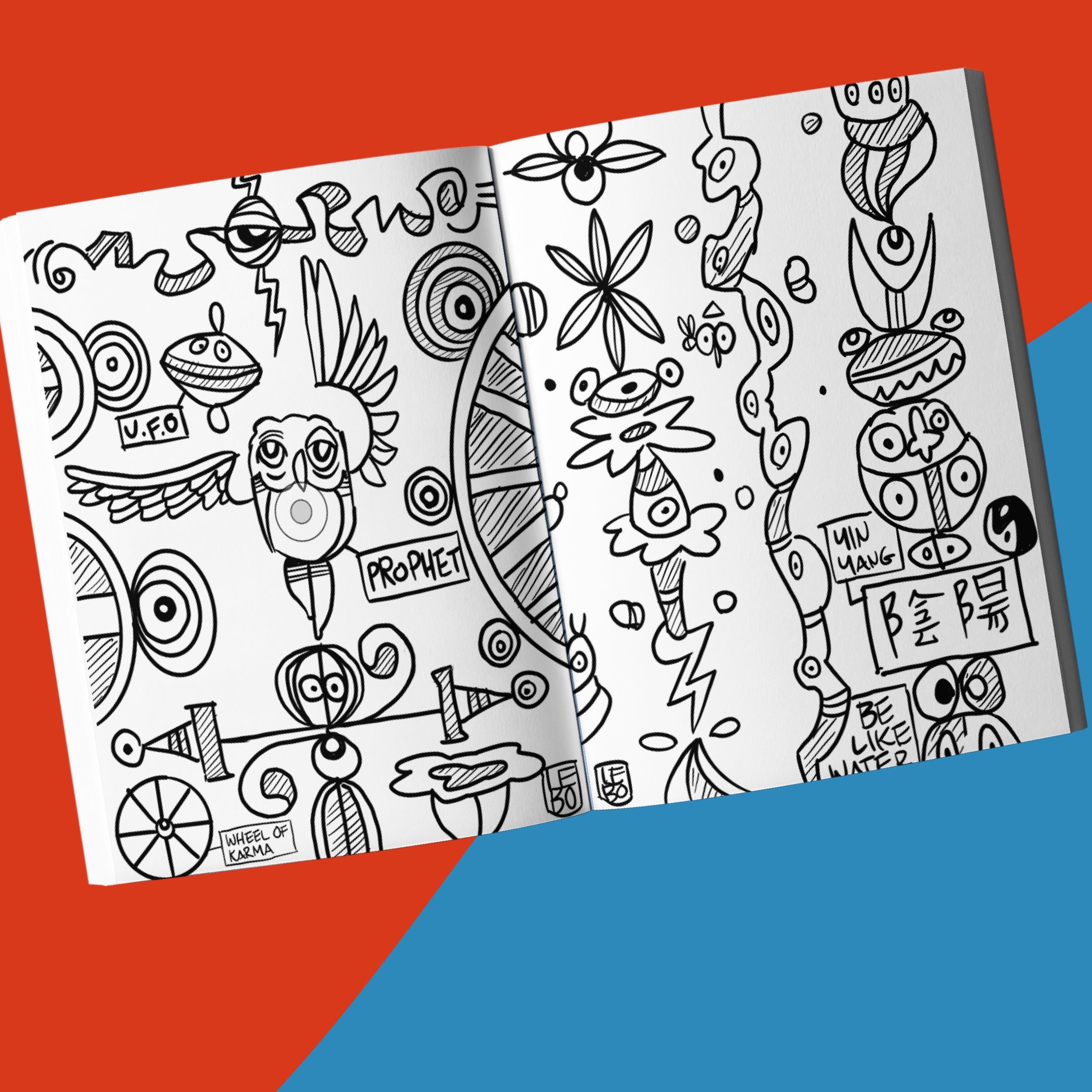 Coloring the Universe - Lebo Signed Coloring Book